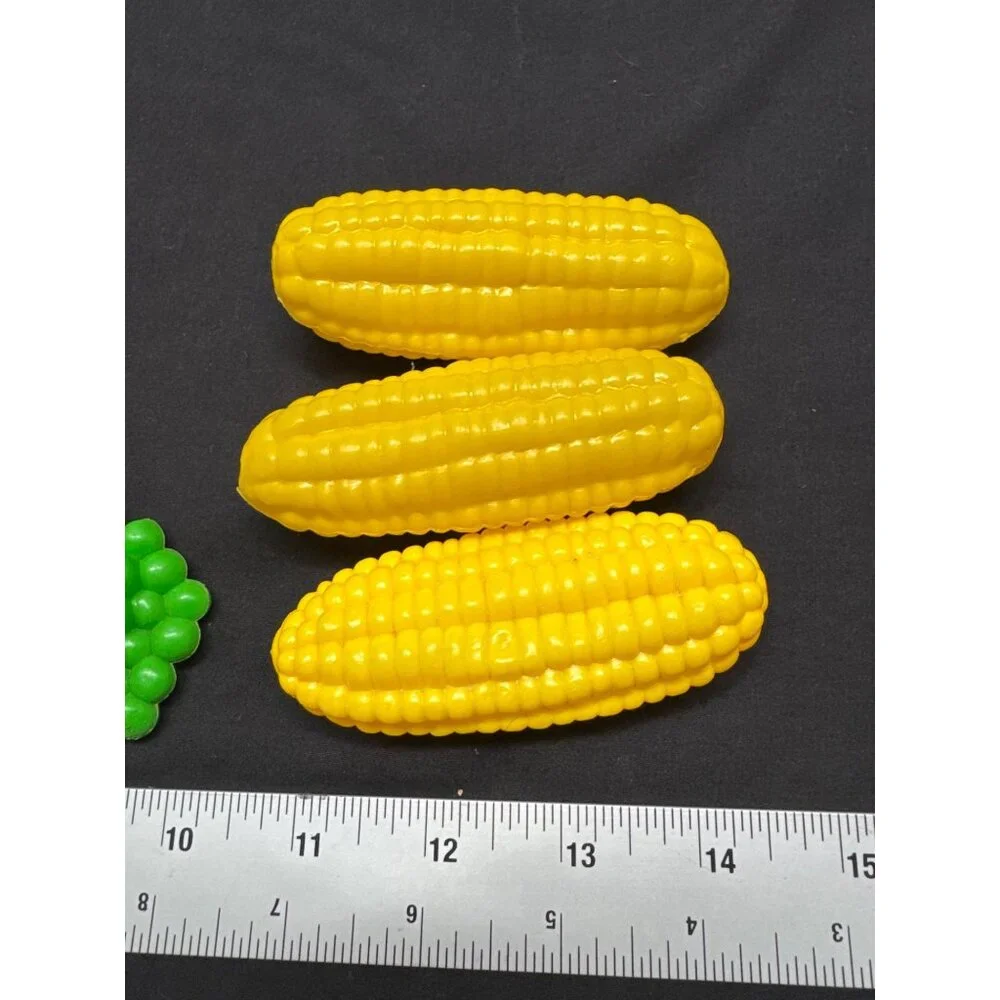 Play Food Set With Corn Peas & Sardine Can